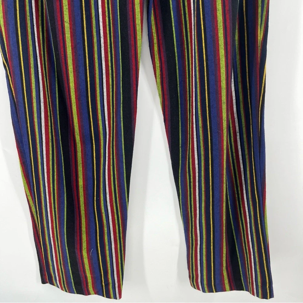Vintage ESPRIT Striped High Waist Tapered Pant - Picture 5 of 12